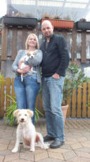 Sissi und Dirk mit Abby-Lee und Deeke